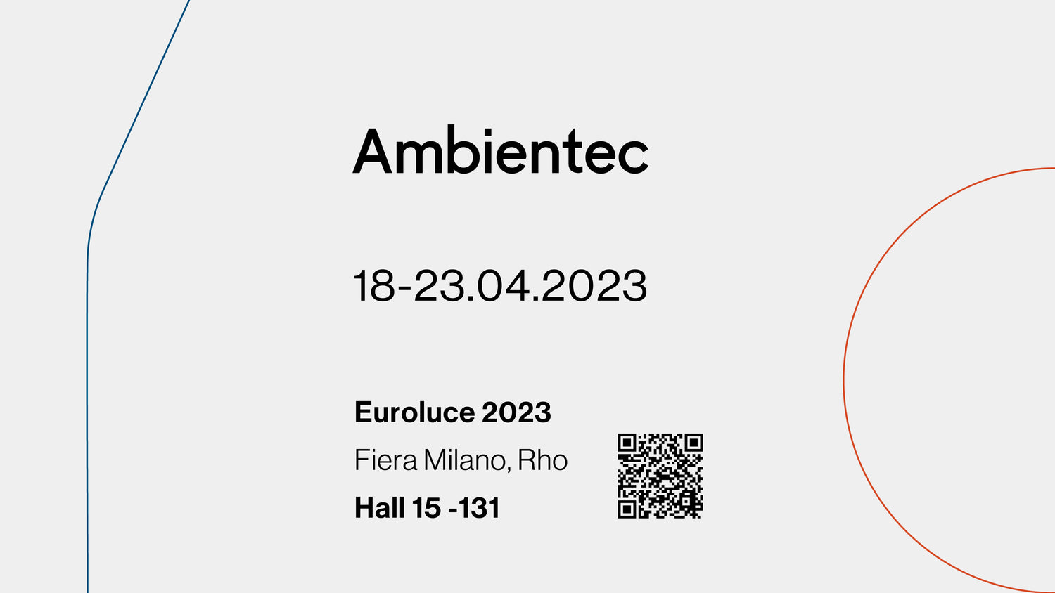 【「Salone del Mobile.Milano / Euroluce 2023」出展のお知らせ】